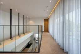 Luxury mezzanine hallway at Astria Villas rental